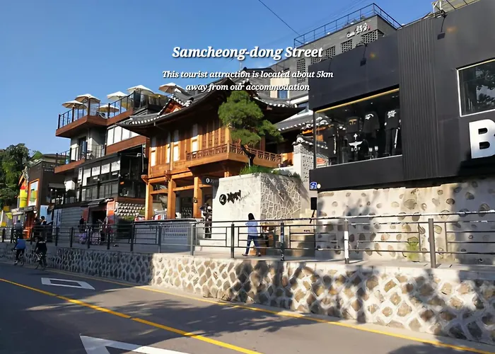 Bluebird Nest,서울 중심가,내집처럼 지내는 감성가득 3룸 아파트,무료주차,지하철6분,종로,인사동,청계천,명동 *
